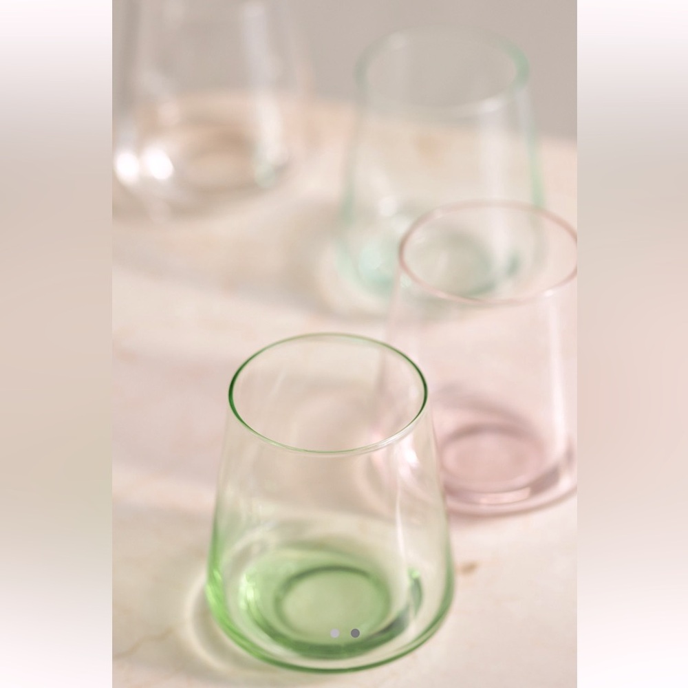 Emma Stemless wine glasses set of 4 - Picture 2 of 13